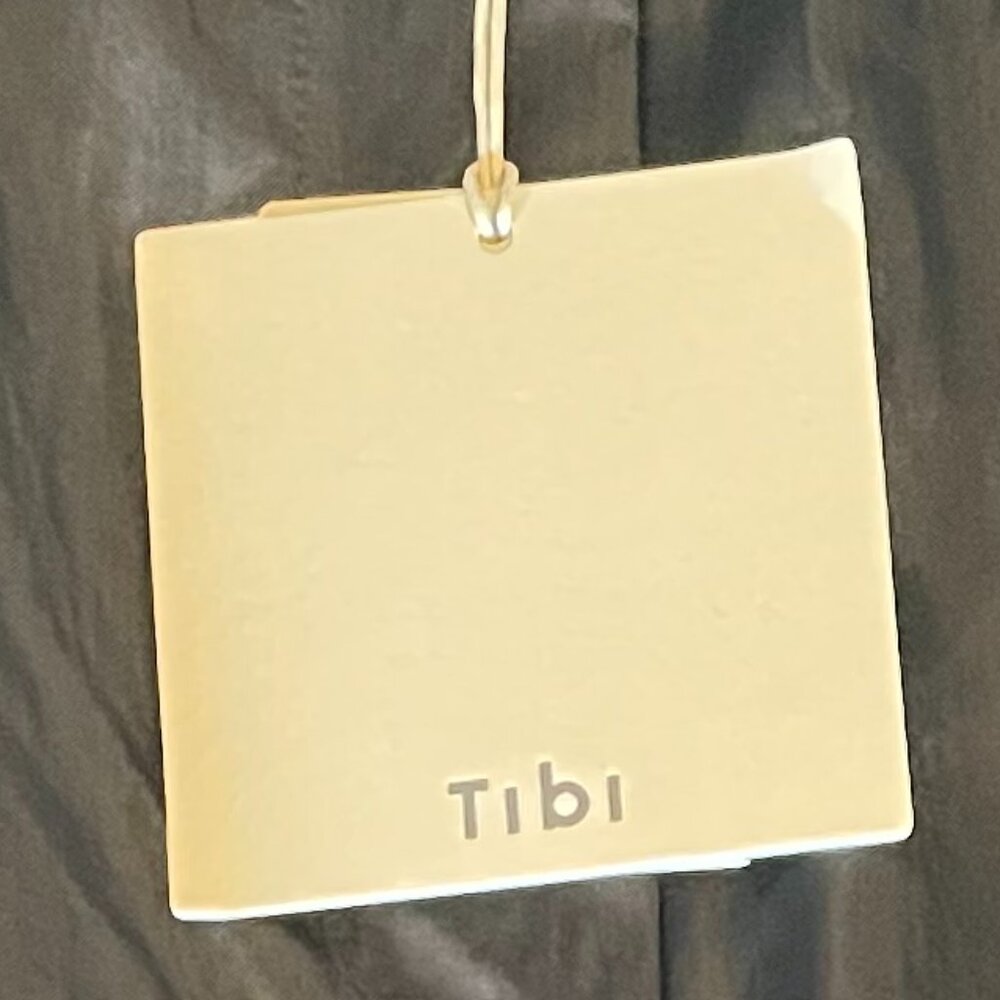 Tibi Shiny Nylon Pleated Stella Cargo Pant, Size 2 - Picture 7 of 9